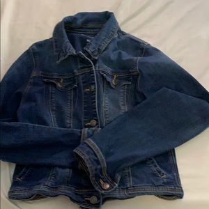 Girls denim dark wash jacket